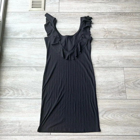 Billabong  No Frills Bodycon Mini Dress in Black - Picture 11 of 12